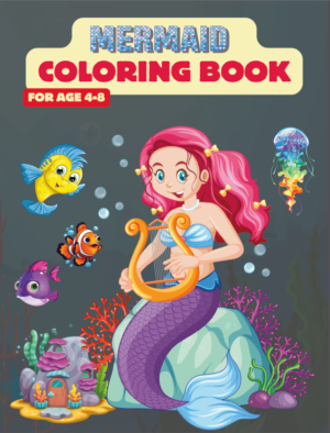 mermaid coloring book